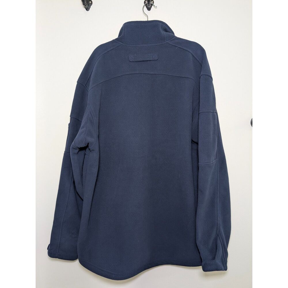 Duluth Trading Co Mens Large Tall Shoremans Fleece Gridlock Jacket Heavy Utility - Picture 6 of 14